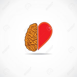 20645114-think-from-heart-and-brain-concept--Stock-Vector